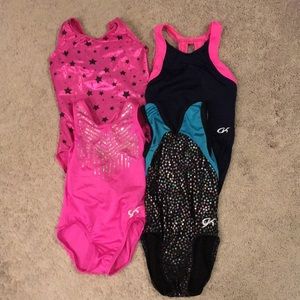 Gymnastics Leotards - lots. All 4.